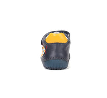 D.D.Step pantofi baieti Barefoot 20-25 Royal Blue cu submarin