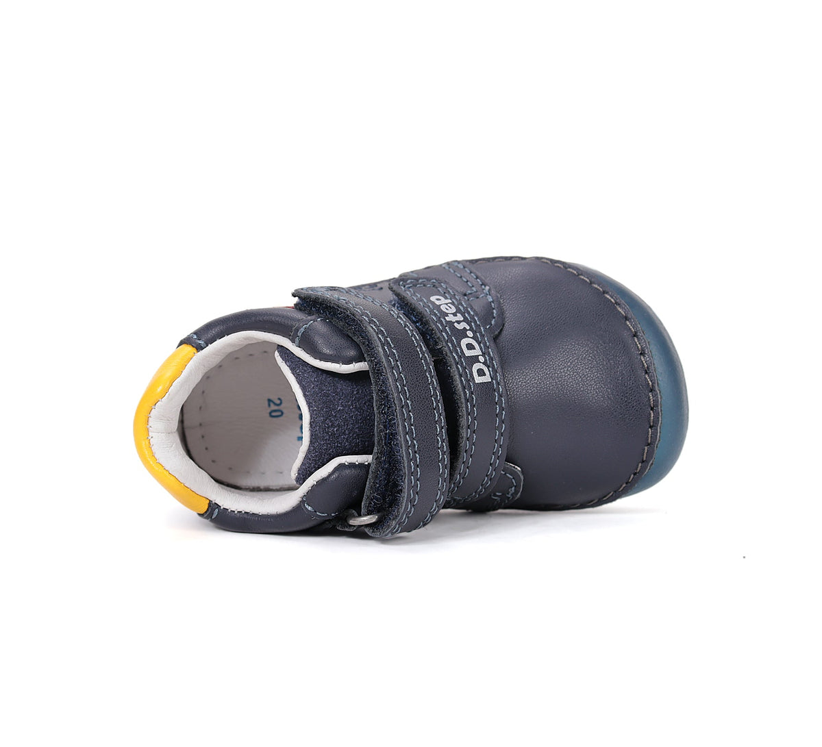 D.D.Step pantofi baieti Barefoot 20-25 Royal Blue cu submarin