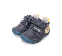 D.D.Step pantofi baieti Barefoot 20-25 Royal Blue cu submarin
