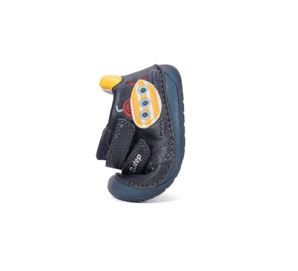 D.D.Step pantofi baieti Barefoot 20-25 Royal Blue cu submarin