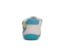 D.D.Step pantofi baieti Barefoot 20-25 White cu dinozaur
