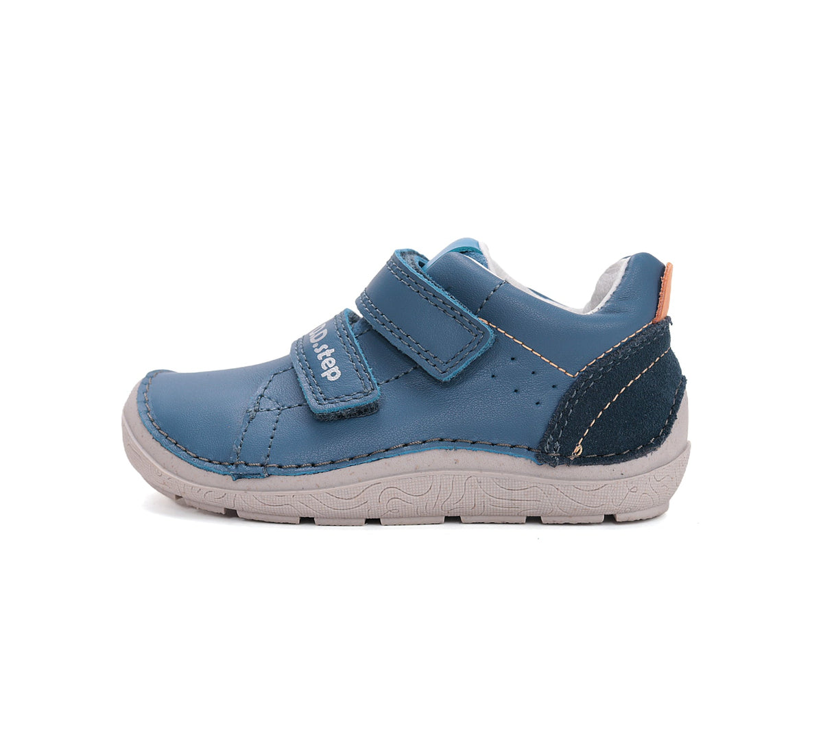 D.D.Step fiú cipők Barefoot 22-27 Királykék kombinált