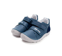 D.D.Step fiú cipők Barefoot 22-27 Királykék kombinált