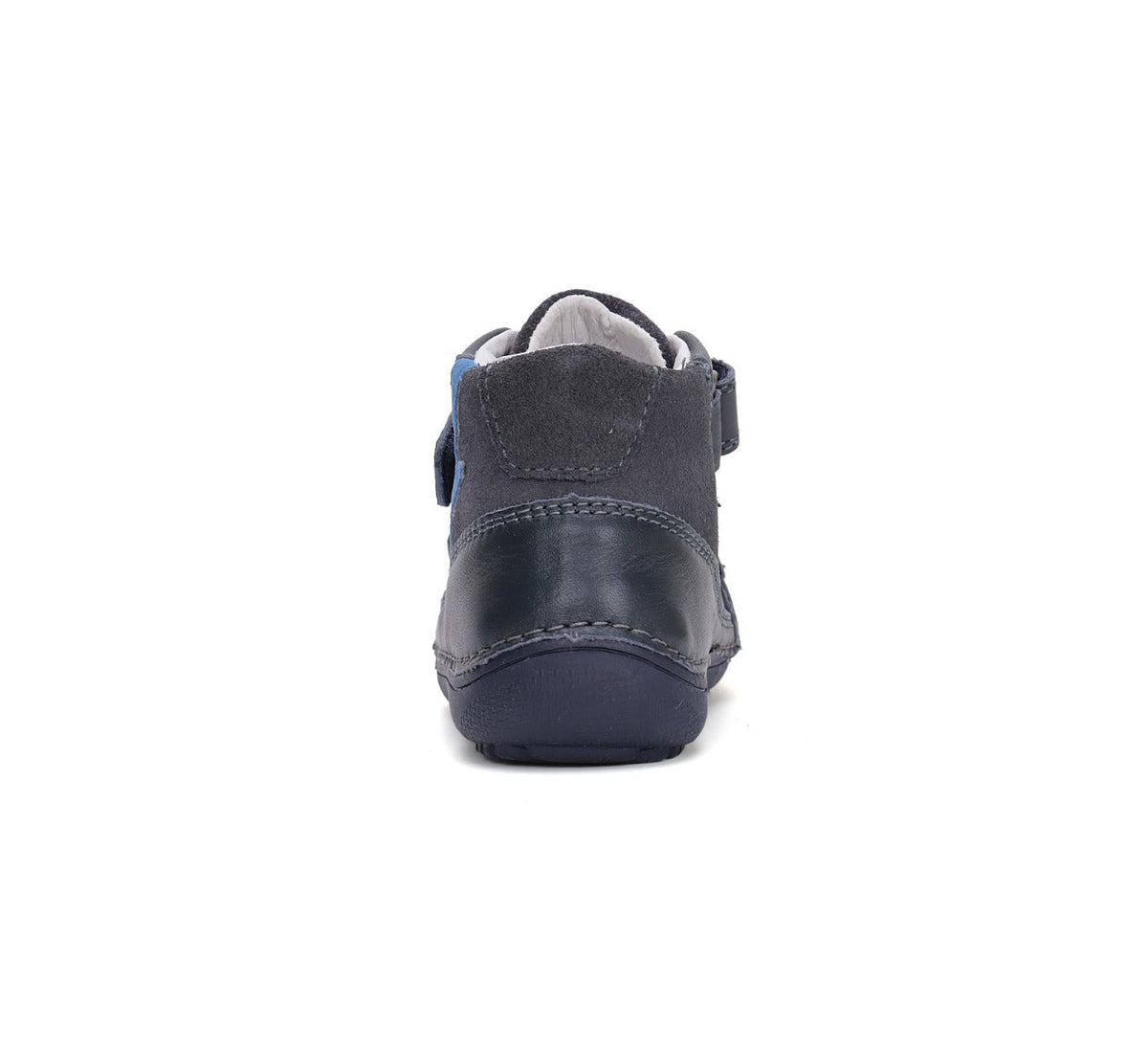 D.D.Step pantofi baieti Barefoot 25-30 Royal Blue cu fulger