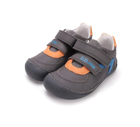 D.D.Step pantofi baieti Barefoot 26-31 Dark Grey Imagine principală a produsului