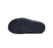 D.D.Step pantofi baieti Barefoot 31-36 Royal Blue cu maro