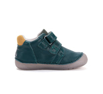D.D.Step pantofi baieti Barefoot cu talpa fluorescenta 20-25 Calypso Sky cu furnici