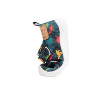 D.D.Step pantofi baieti Barefoot de interior 20-25 Bermuda Blue cu dino