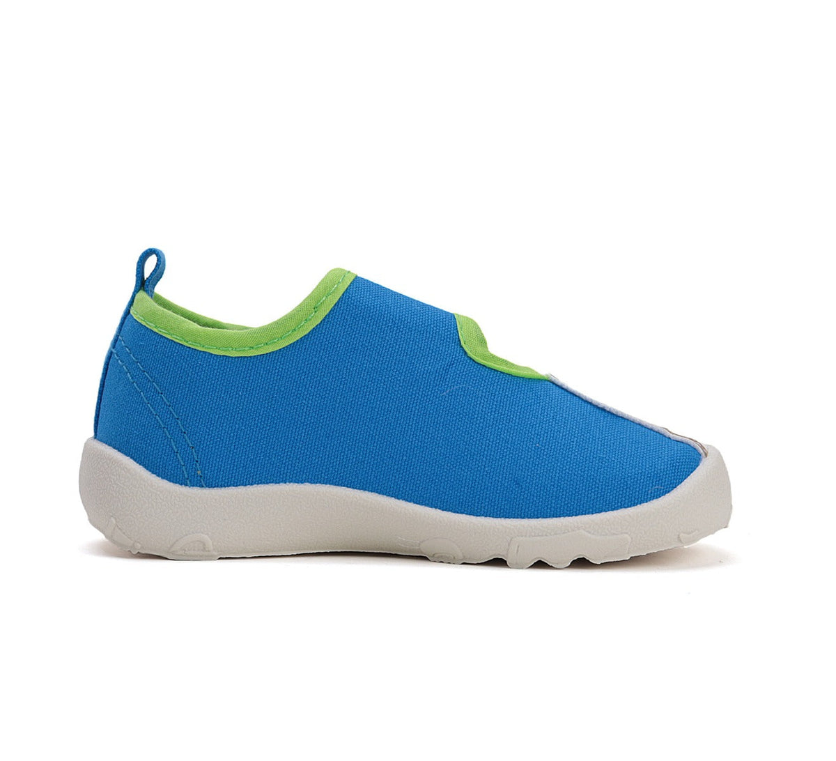 D.D.Step pantofi baieti Barefoot de interior 20-25 Bermuda Blue cu vulpe