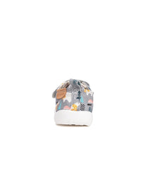 D.D.Step pantofi baieti Barefoot de interior 26-31 Grey cu urs polar