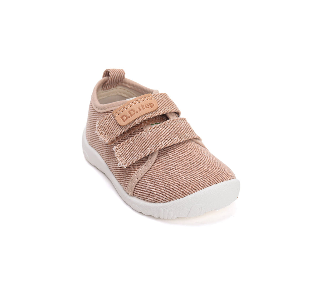 D.D.Step fiú barefoot vászon benti cipő 20-31 Egyszerű krémszínű