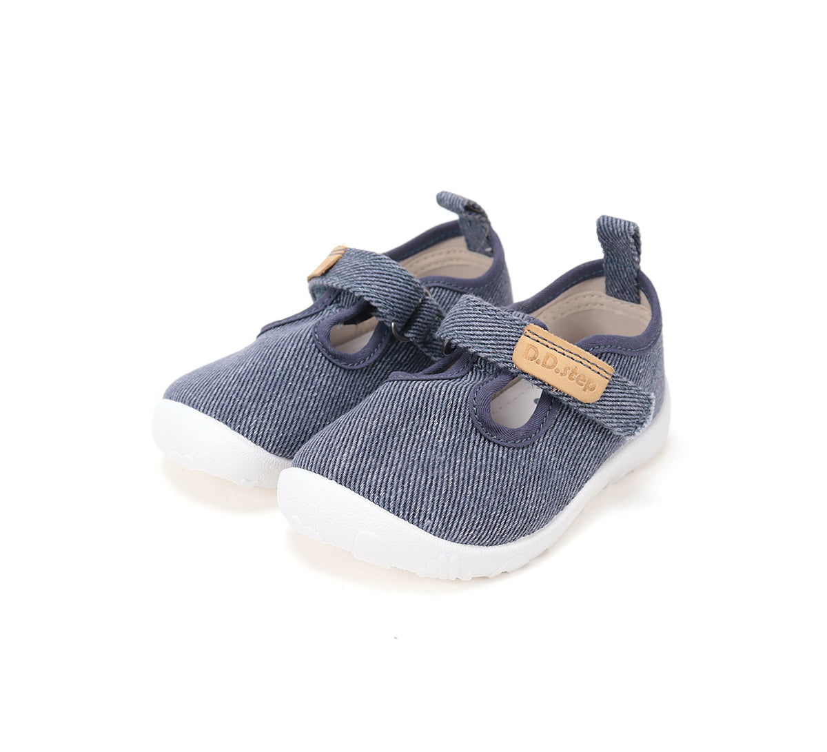 D.D.Step fiú vászon Barefoot beltéri cipő 26-31 Royal Blue
