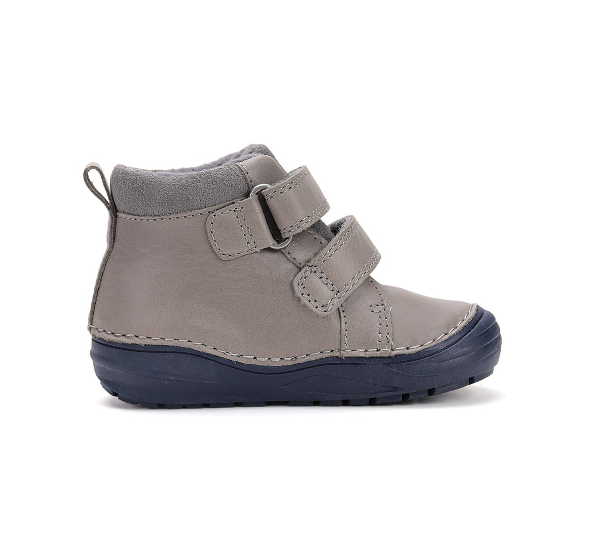 D.D.Step pantofi baieti captusiti 20-25 Dark Grey cu masinuta