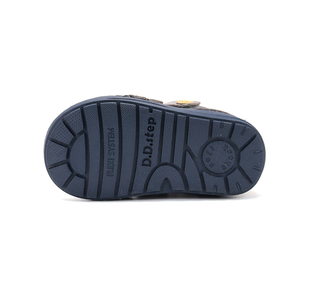 D.D.Step pantofi baieti captusiti 20-25 Dark Grey cu masinuta