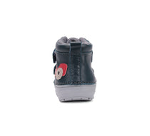 D.D.Step pantofi baieti captusiti 20-25 Royal Blue cu masinuta
