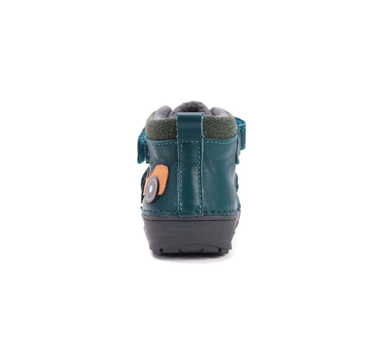 D.D.Step pantofi baieti captusiti 20-25 Sea Green cu masinuta