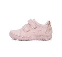 D.D.Step pantofi fete cu LED 25-30 Baby Pink cu unicorn