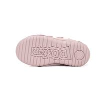 D.D.Step pantofi fete cu LED 25-30 Baby Pink cu unicorn