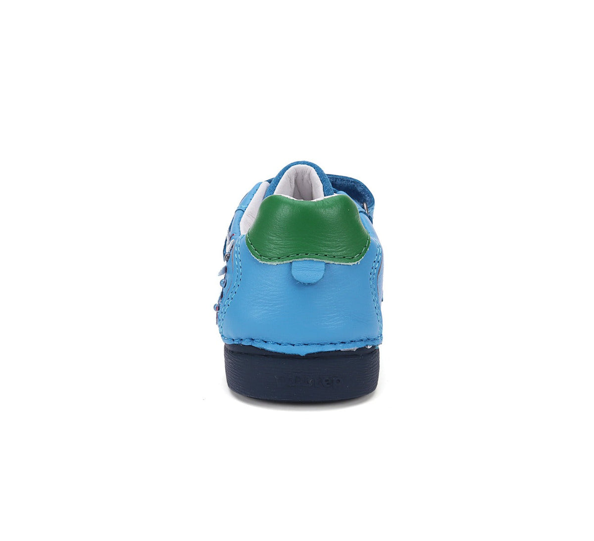 D.D.Step pantofi baieti cu LED 25-30 Bermuda Blue cu dragon