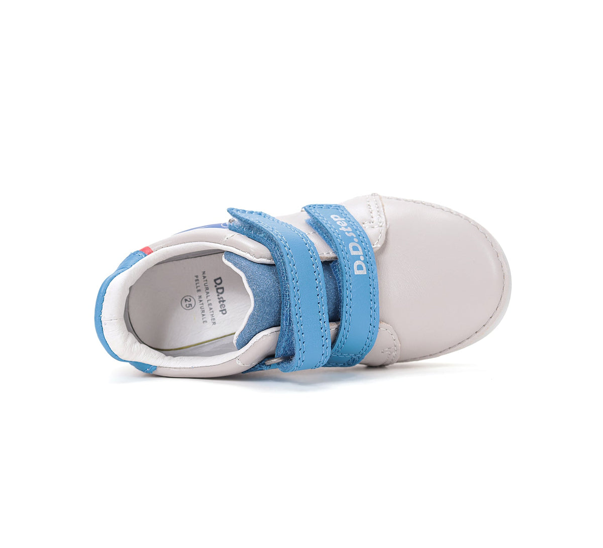 D.D.Step pantofi baieti cu LED 25-30 Dove Grey cu naveta
