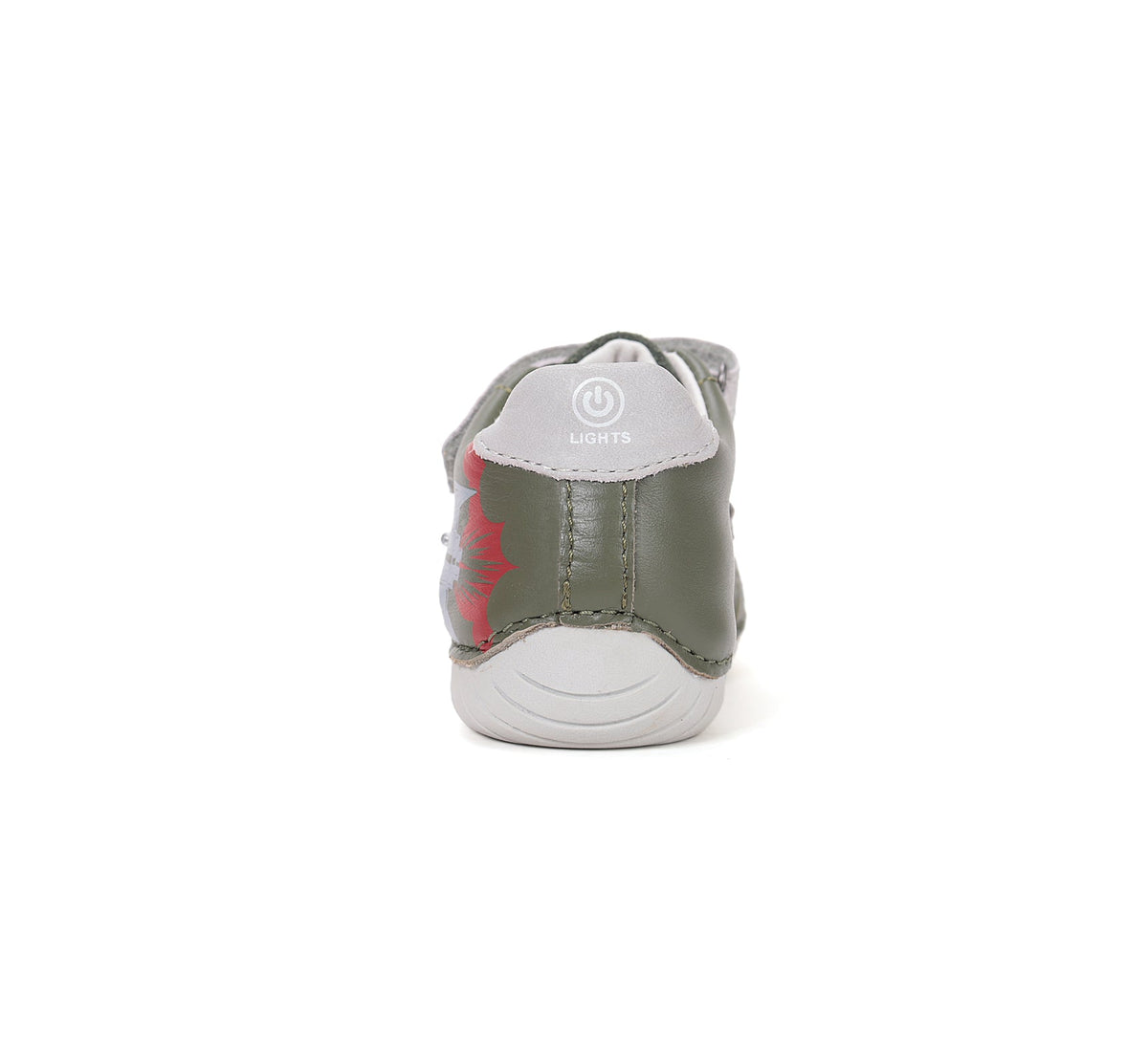 D.D.Step pantofi baieti cu LED 25-30 Emerald cu naveta