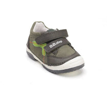 D.D.Step pantofi baieti cu scai 19-24 Khaki