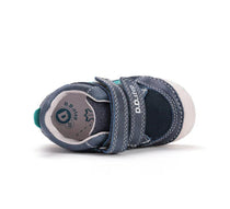 D.D.Step pantofi baieti cu scai 19-24 Royal Blue