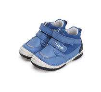D.D.Step pantofi baieti cu scai 19-24, Sky Blue cu albastru