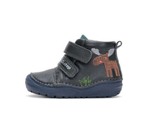 D.D.Step pantofi baieti cu scai 20-25 Emerald cu ren