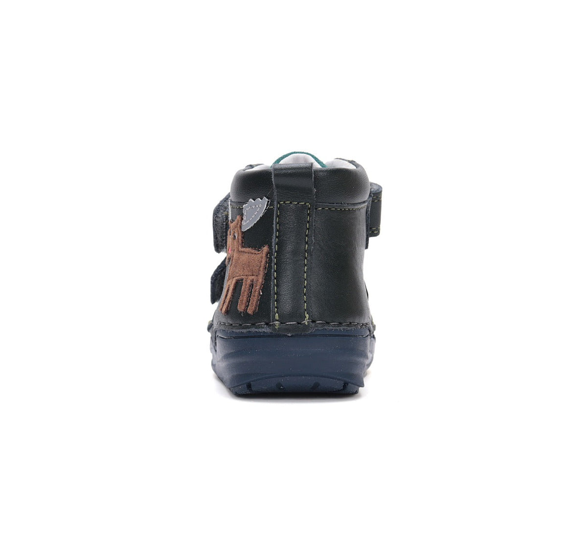 D.D.Step pantofi baieti cu scai 20-25 Emerald cu ren