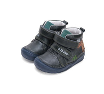 D.D.Step pantofi baieti cu scai 20-25 Emerald cu ren