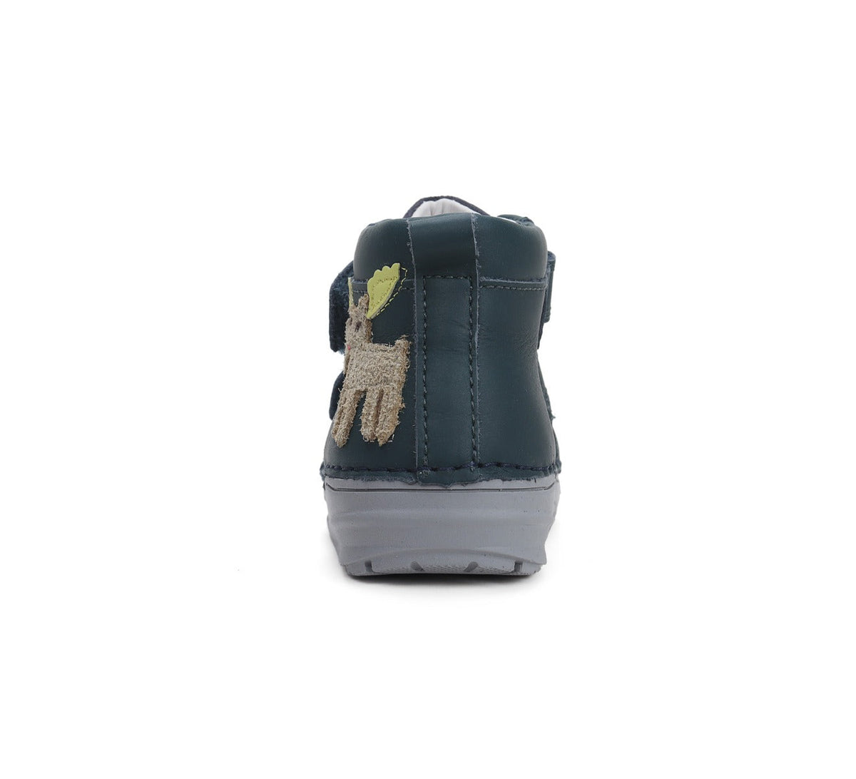 D.D.Step pantofi baieti cu scai 20-25 Royal Blue cu ren