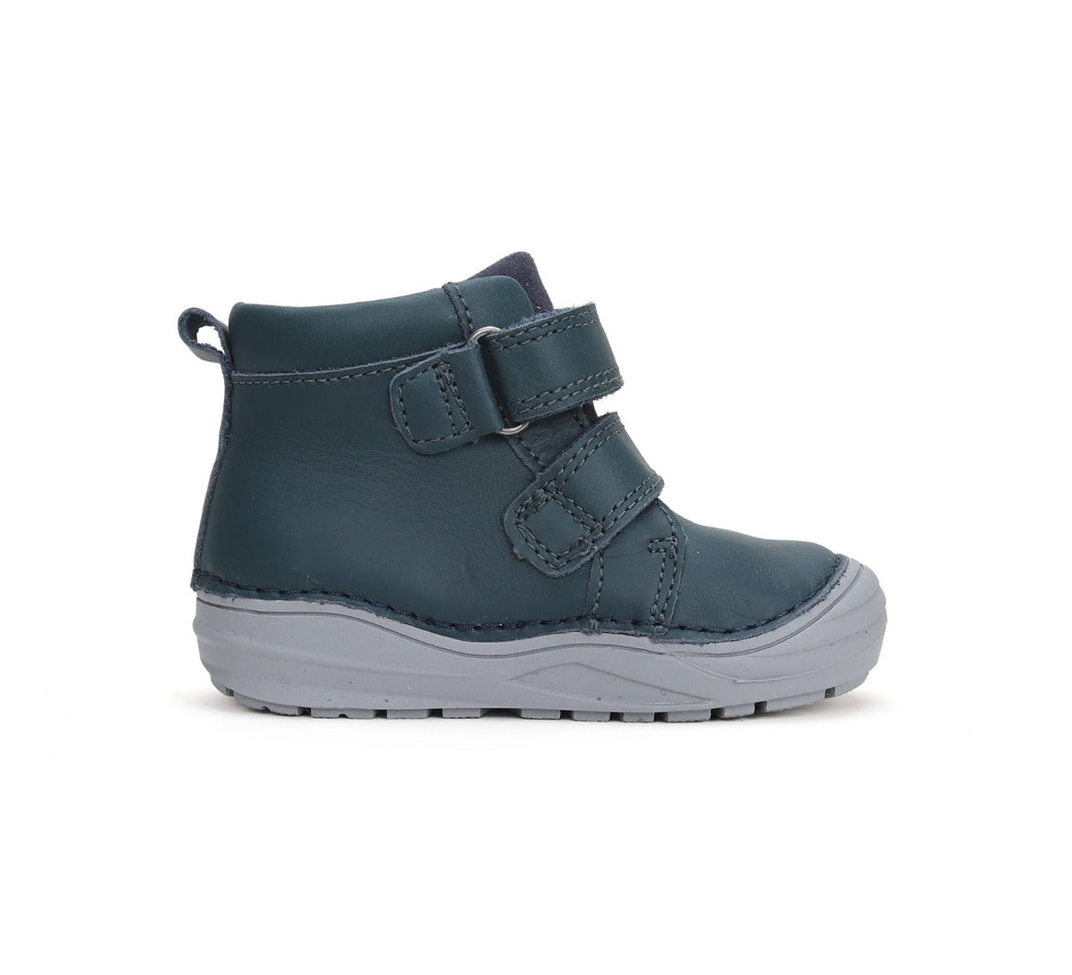 D.D.Step pantofi baieti cu scai 20-25 Royal Blue cu ren