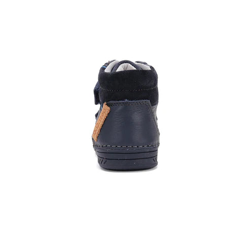 D.D.Step pantofi baieti cu scai 25-30 Bermuda Blue Imagine secundară a produsului