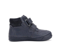 D.D.Step pantofi baieti cu scai 25-30 Bermuda Blue 