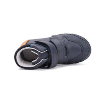 D.D.Step pantofi baieti cu scai 25-30 Bermuda Blue 