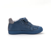 D.D.Step pantofi baieti cu scai 25-30 Bermuda Blue