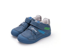 D.D.Step pantofi baieti cu scai 25-30 Bermuda Blue