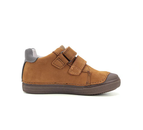D.D.Step pantofi baieti cu scai 25-30 Chocolate