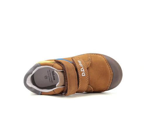 D.D.Step pantofi baieti cu scai 25-30 Chocolate