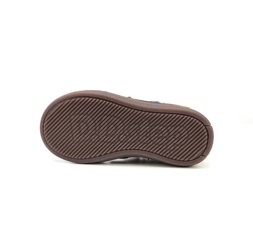 D.D.Step pantofi baieti cu scai 25-30 Chocolate