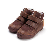 D.D.Step pantofi baieti cu scai 25-30 Chocolate