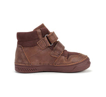 D.D.Step pantofi baieti cu scai 25-30 Chocolate