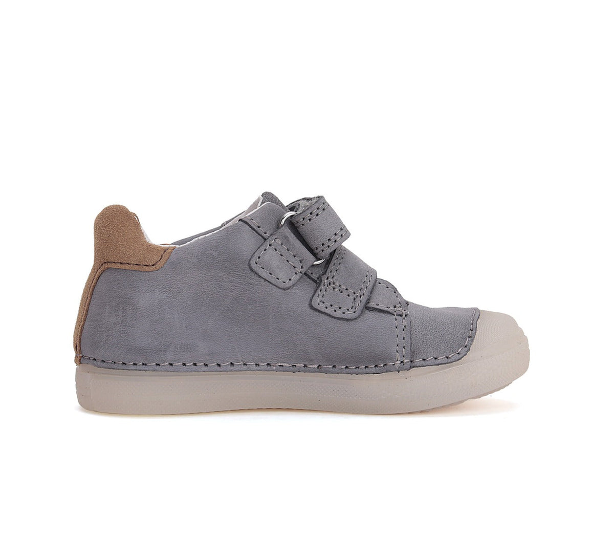 D.D.Step pantofi baieti cu scai 25-30 Dark grey cu minge baschet