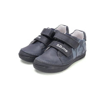 D.D.Step pantofi baieti cu scai 25-30 Dark Grey
