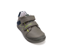 D.D.Step pantofi baieti cu scai 25-30 Emerald cu albastru