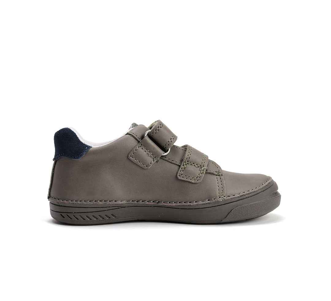 D.D.Step pantofi baieti cu scai 25-30 Emerald cu albastru