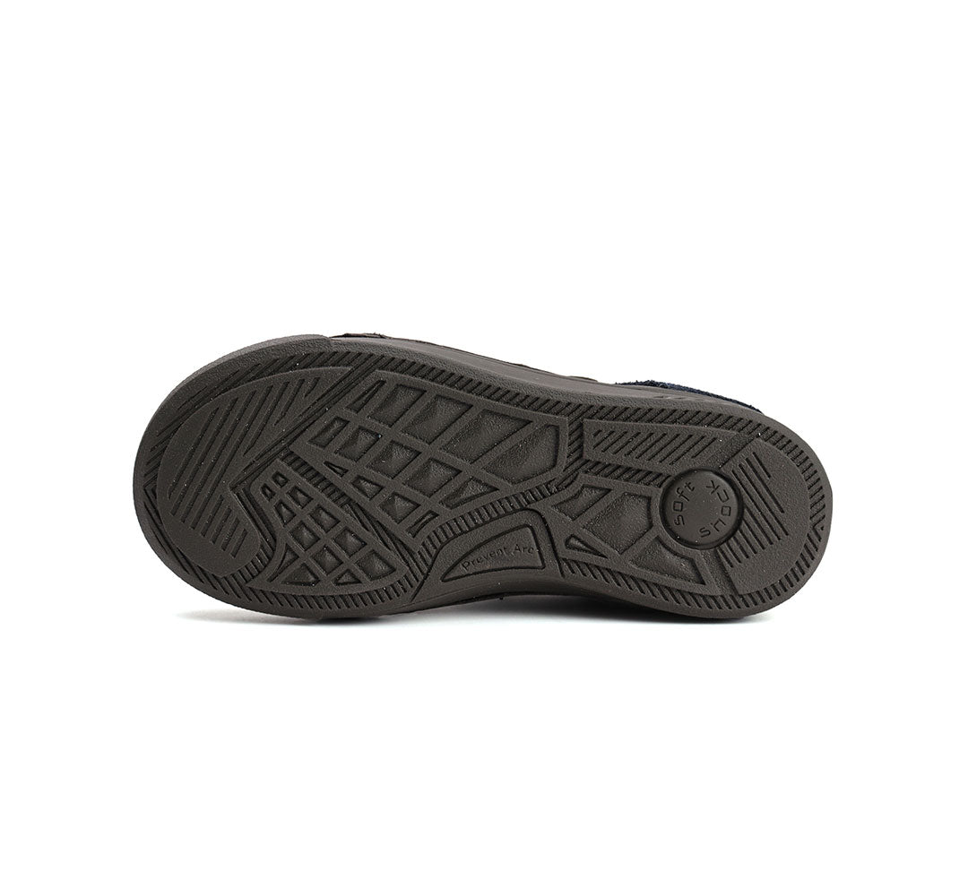 D.D.Step pantofi baieti cu scai 25-30 Emerald cu albastru