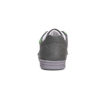 D.D.Step pantofi baieti cu scai 25-30 Khaki cu dinozauri