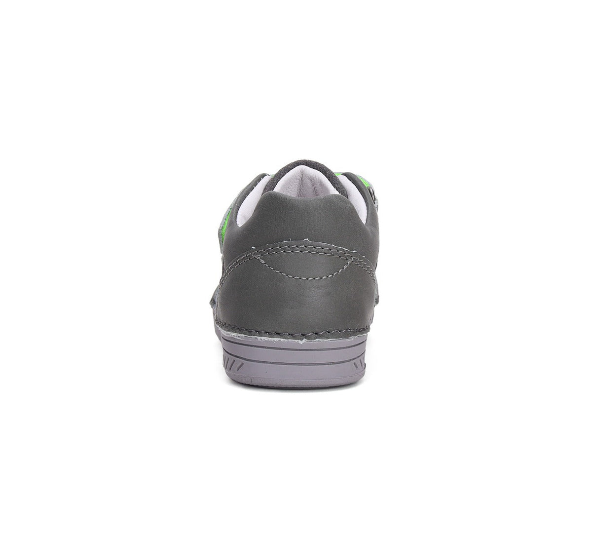 D.D.Step pantofi baieti cu scai 25-30 Khaki cu dinozauri